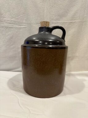 Rowe Pottery Historical Collection Brown Glazed  Stoneware Stacker Jug
